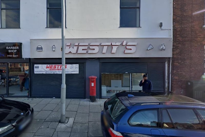 Westy's Fast Food at 49 Westgate End Wakefield, was given a food hygiene rating of '5' at its last inspection in February 2021.