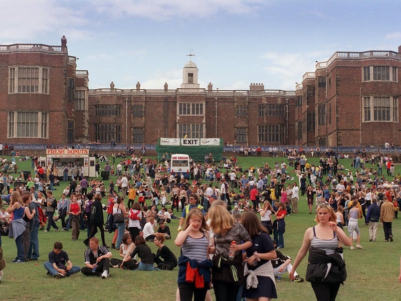 Temple Newsam House was the spectacular backdrop to the festival.
