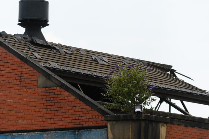 Staff had said leaks were a regular nuisance in wet weather due to the aging roofs of the buildings