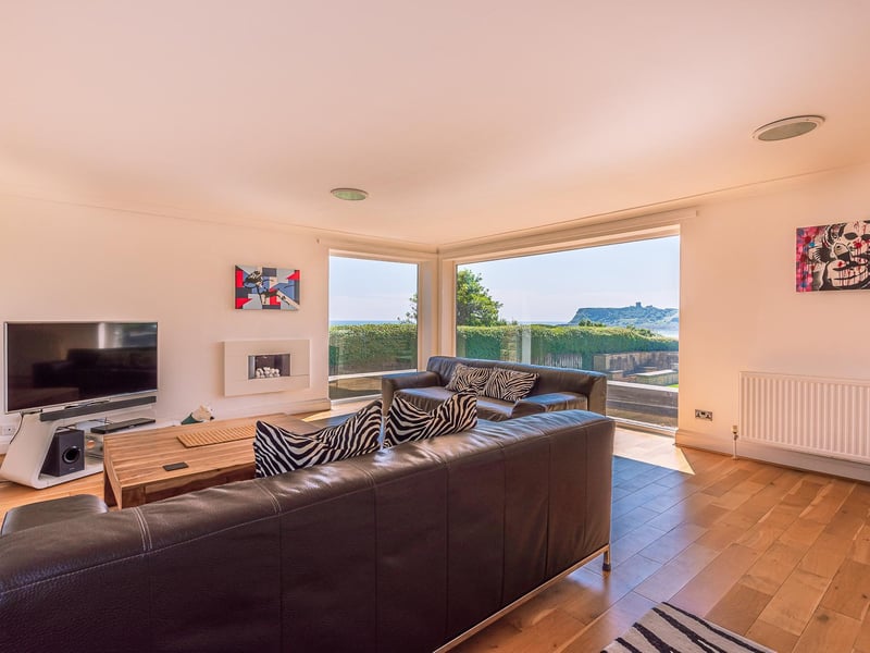 Large windows bring plenty of natural light in to the rooms