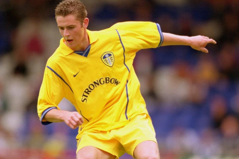 Frazer Richardson in action during a pre-season friendly against Oldham Athletic at Boundary Park in August 2000.