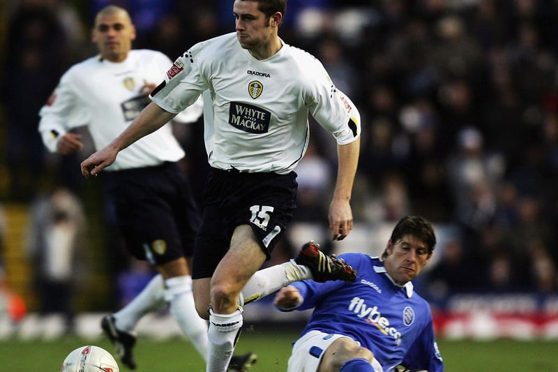 Frazer Richardson moves past Birmingham City's Darren Anderton during the FA Cup third round clash at St Andrews in January 200.
