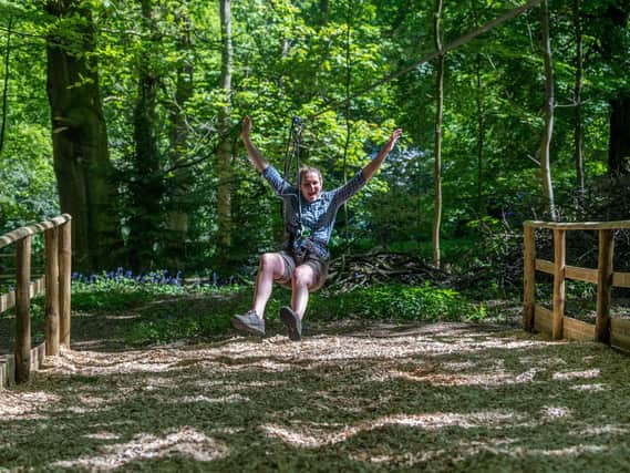 Go Ape is situated in Temple Newsam. Photo: James Hardisty