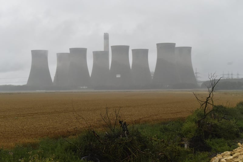 The cooling towers can be seen for miles around and have been a Yorkshire landmark for 50 years