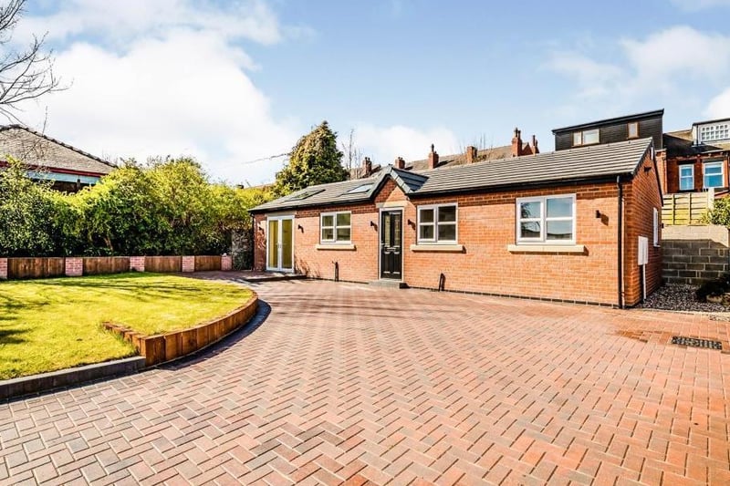 This two bed bungalow is located on Grey Court, Newton Hill, and is seeking offers over 230,000.