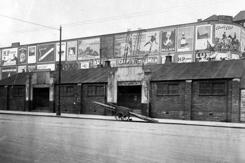 The Unemployed Centre on Cookridge Street in April 1927. It was sometimes known as the Lord Mayor's hut, also used as a Y.M.C.A.