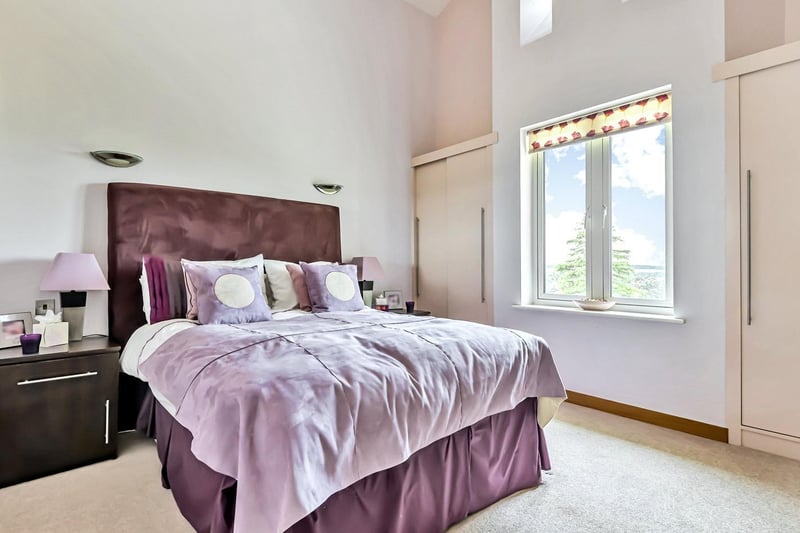 An example of a further bedroom in the property.