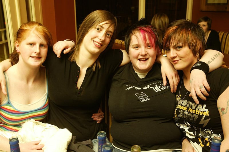 Gemma, Rachel, Becky and Dannii