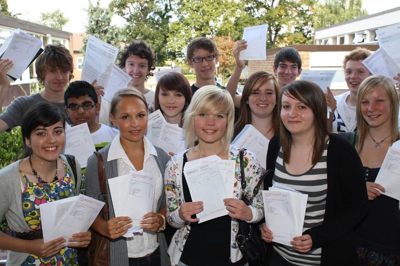 A group of students that all got A* and A's.