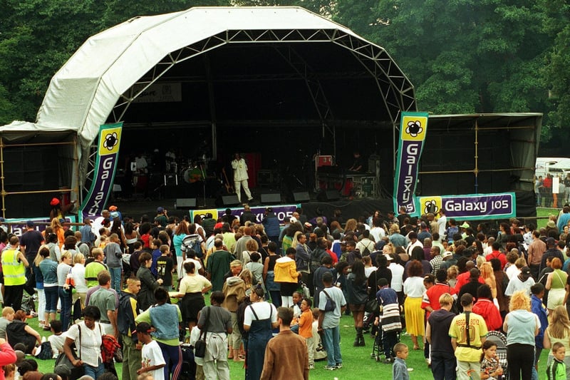 Potternewton Park staged The Leeds Reggae Festival.