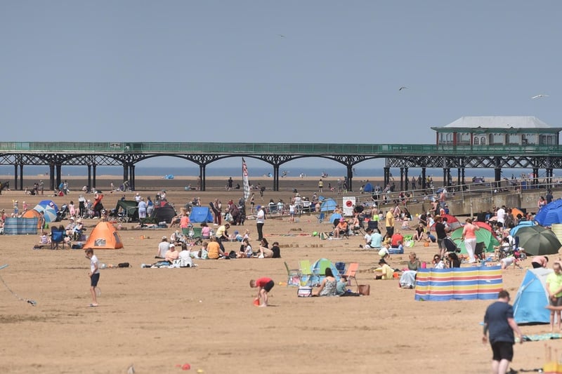 Explained for the millionth time that Lytham and St Annes are two separate towns. 
Lytham has the Windmill and Green, while the beach and pier are in St Annes - as captured by our photographer Dan Martino here in all their glory on a sunny, summer's day