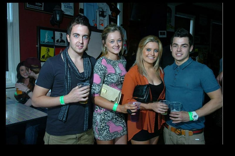 From left, Chris Kane, Elspeth Yates, Chelsea Worsfold and Niall Sullivan