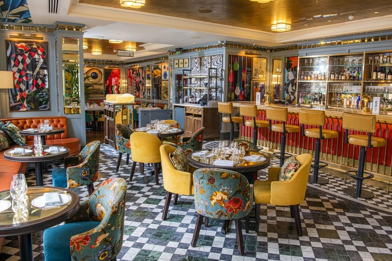 Enjoy afternoon tea every day of the week at The Ivy, between 3pm-5pm. The quirky menu includes truffled chicken brioche roll, a lemon and raspberry doughnut with pink lemonade and pistachio nasturtium crème brûlée. Pair it with a selection of tea and coffee, or add a glass of champagne.