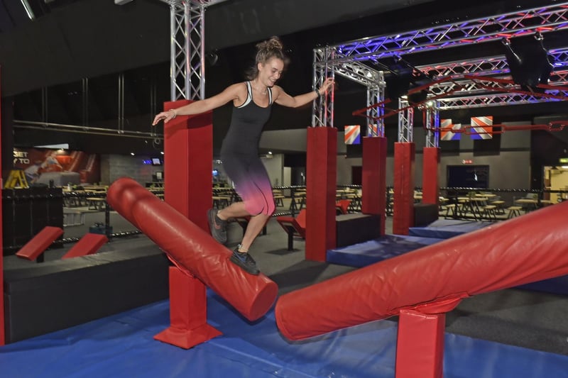 Wannabe Ninjas will need to preserve some extra energy to tackle the additional inflatable course complete with big red bouncy balls, tunnels, battle zone and the ultimate airbag leap to race through