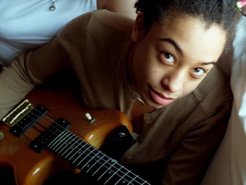 Does this singer-songwriter look familiar? It is Leeds songbird Corinne Bailey Rae pictured in March 1999. She was a member of all-girl group Helen with Joanne Wilson and Jennifer Pugh.