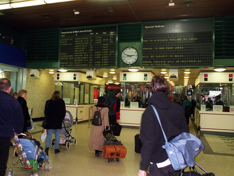 Plans were unveiled to replace the old dot matrix system at Leeds City Station.