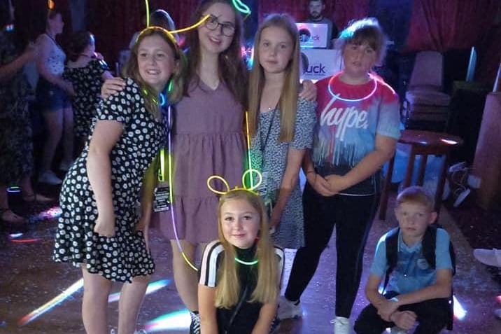 The families of year six students from Burnley's Brunshaw Primary School threw the a leavers' celebration to remember