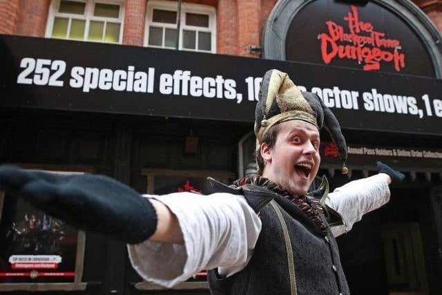 The Blackpool Tower Dungeon brings together an amazing cast of theatrical actors, special effects, stages, scenes and rides.
Address: The Blackpool Tower Entrance / Bank Hey St / Blackpool / FY1 4BJ