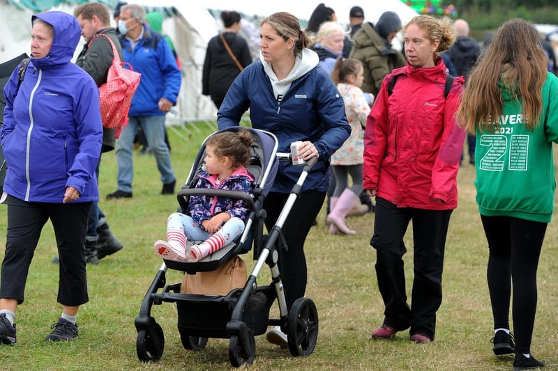 The annual Garstang Agricultural Show, Garstang. Crowds at the show. Picture by Paul Heyes, Saturday July 07, 2021.