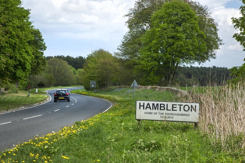 Hambleton has a case rate of 233.6 per 100,000 people