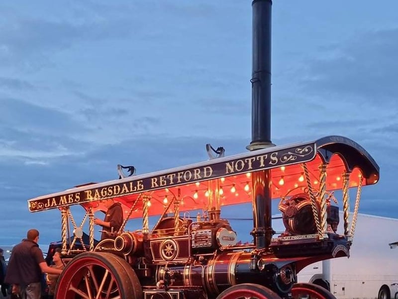 Another vintage vehicle at the rally in Whitby.