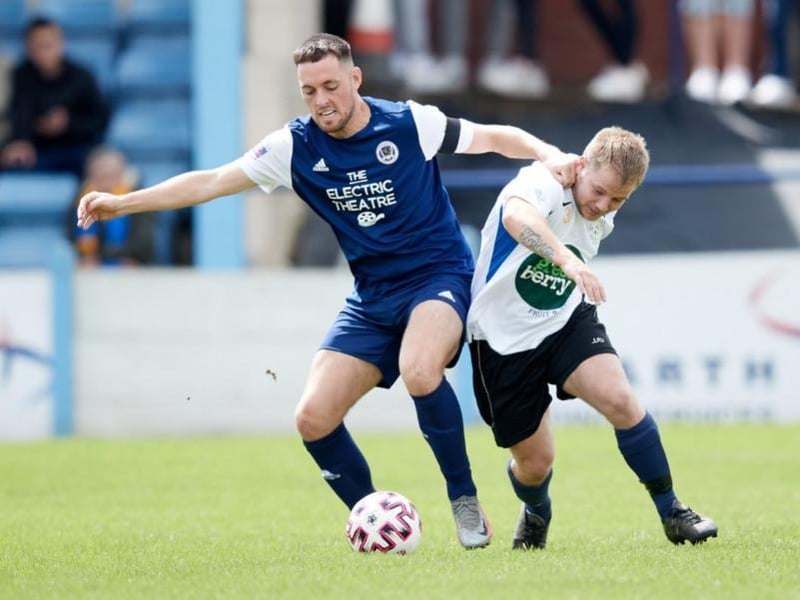 Taking control of the ball, the teams helped raise a fantastic amount for Rob and the MND Foundation.