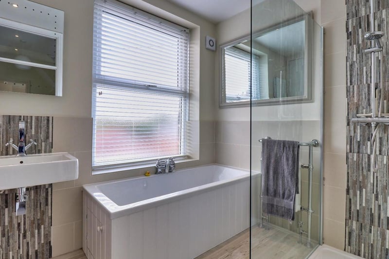 On this floor is also the family bathroom. A spacious, luxurious bathroom fitted with a four piece suite comprising walk-in shower enclosure, bath, WC and wash hand basin. It benefits from under floor heating.