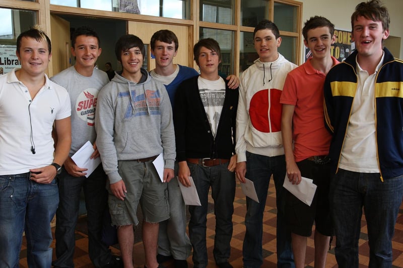 St Catherine's RC High School's GCSE results day in 2009.