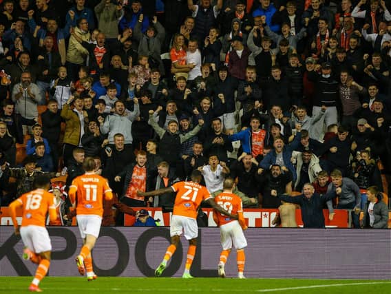 Shayne Lavery celebrates after scoring his second goal in as many games