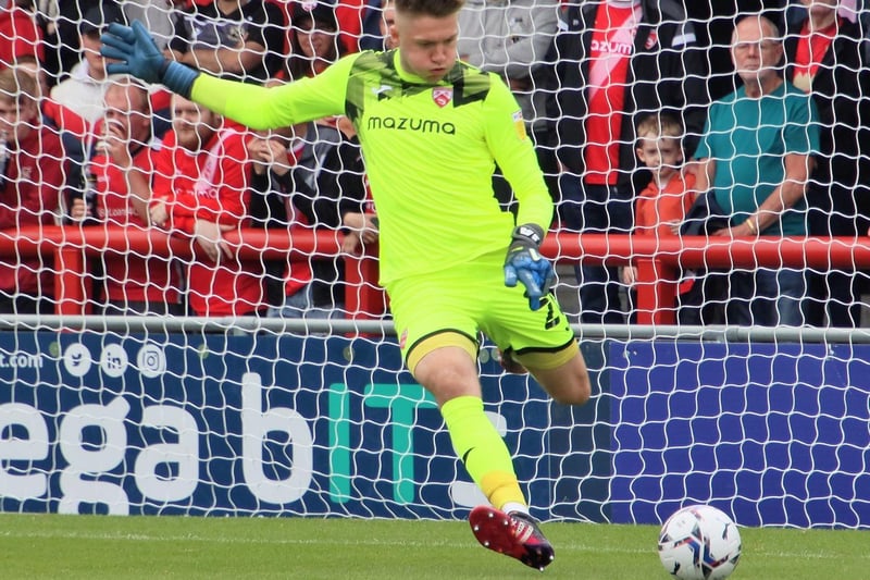 Jokull Andresson has three wins and three clean sheets in the league for Morecambe