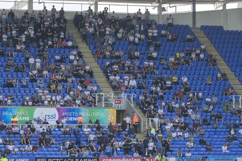 PNE fans at the first away league game