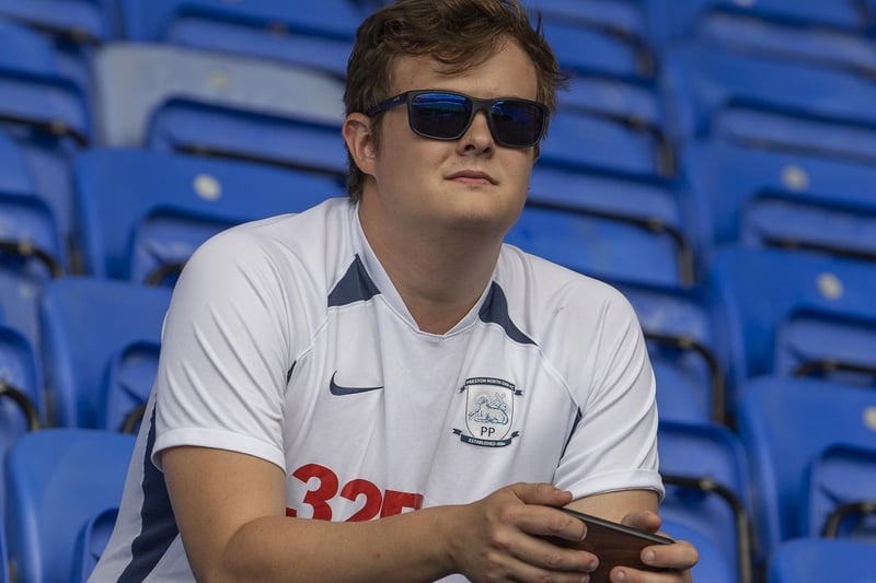 PNE fans at the first away league game