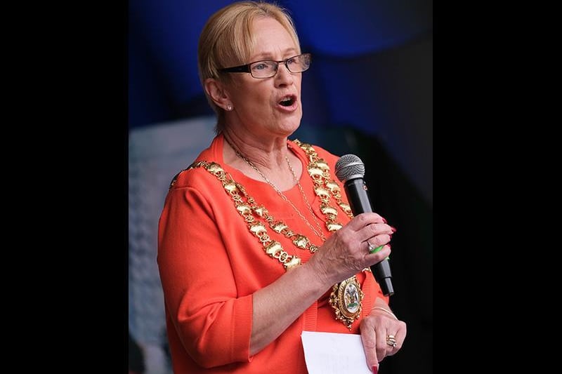 Mayor of Wigan Councillor Yvonne Klieve.
