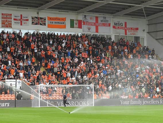 Saturday's crowd was the biggest at Bloomfield Road in years