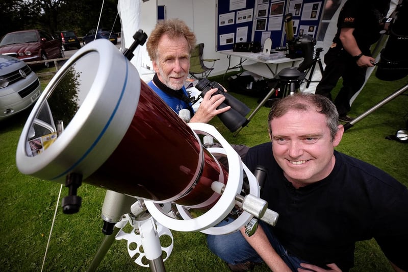 Scarborough Astronomical Society with Howard Watson and Nick Duffy.