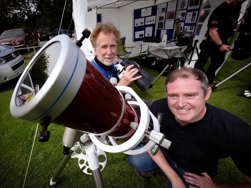 Scarborough Astronomical Society with Howard Watson and Nick Duffy.