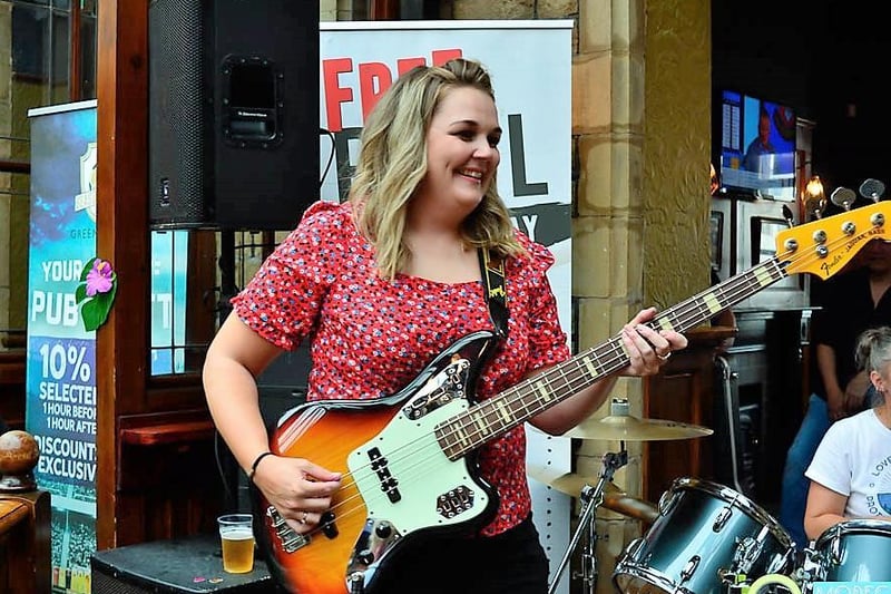 Morecambe Music Festival 2021. Performing at The Station pub in Morecambe. Picture by Andy Slack.