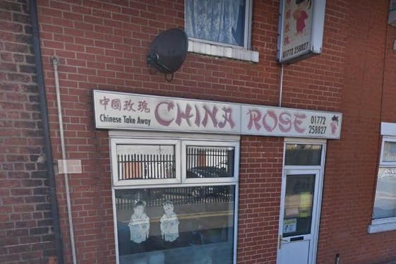 China Rose, 5 Wellfield Rd, Preston PR1 8SN | Rating: 4.1 out of 5 (80 Google reviews) "Very tasty, great value, great service for collection."