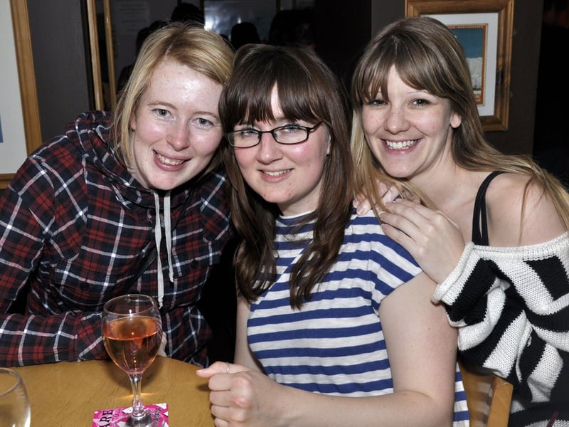 Sarah, Hayley and Kirsty.