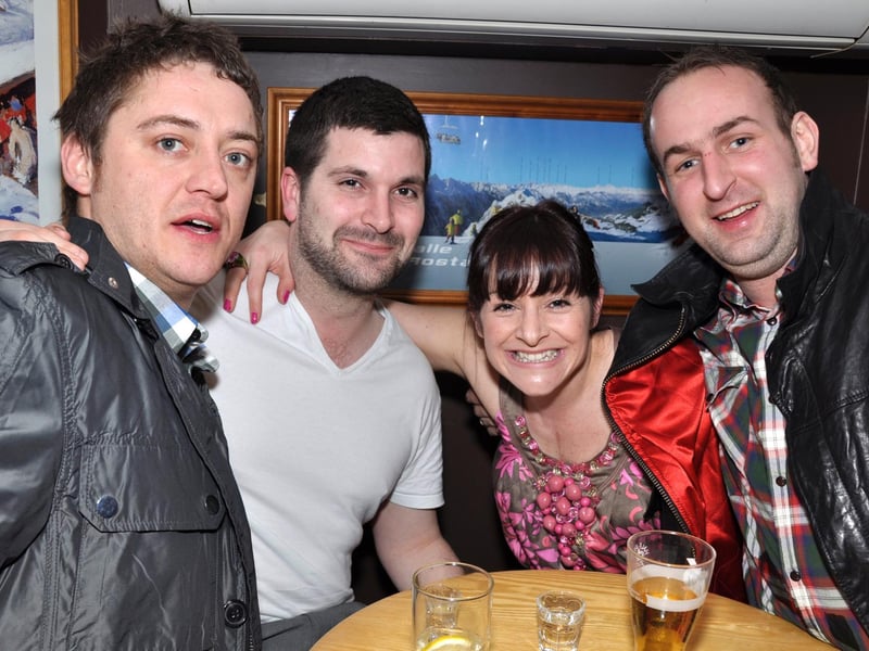 Archibald, Tim, Sylvia and Dave.