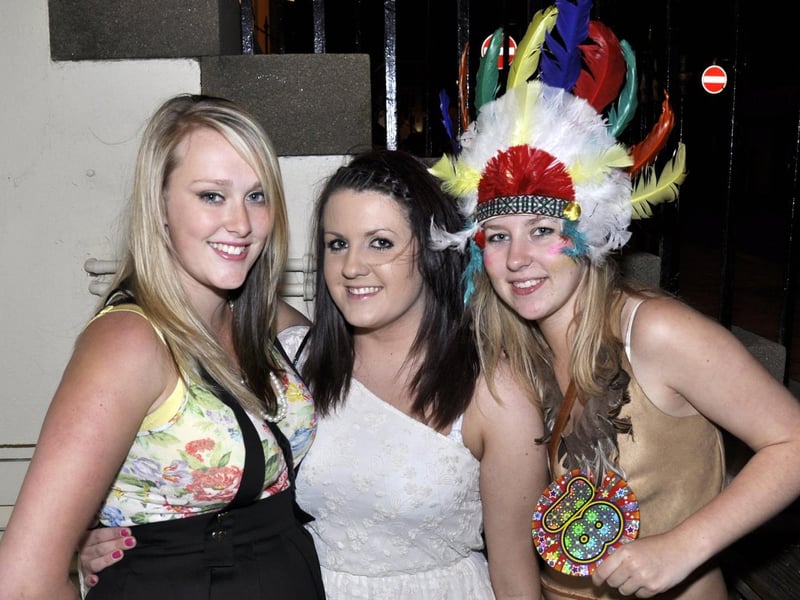 Dayle, Bekka and Natalie.