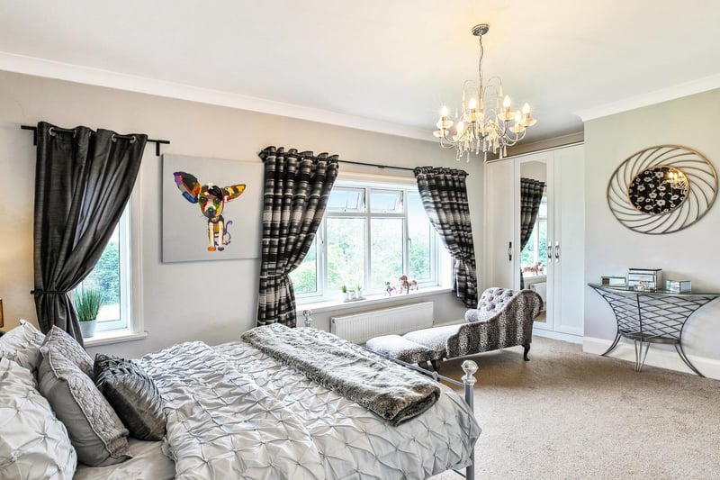 A stylish and spacious double bedroom