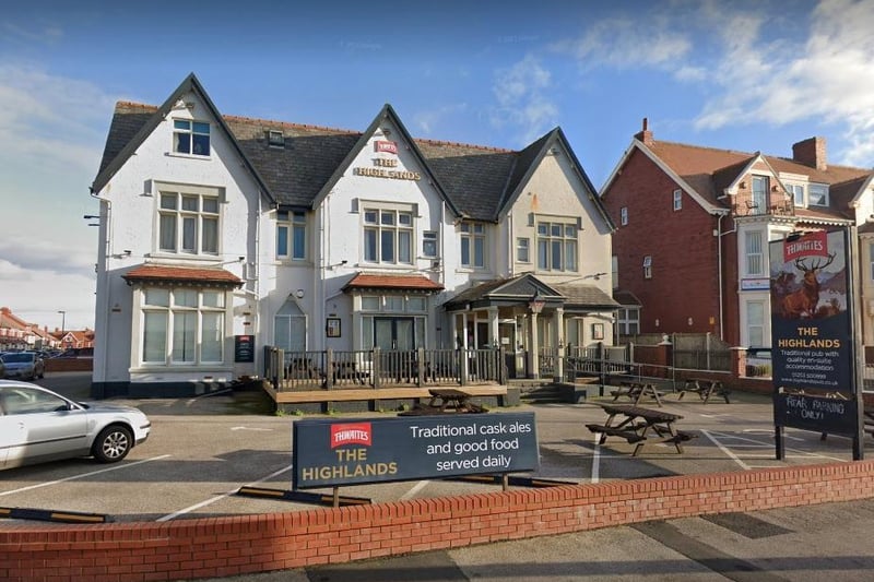 Situated in Queen's Promenade, The Highlands Pub is a great place to stop off with your furry friend for drink or bite to eat all year round. Call 01253 500999 for more information.