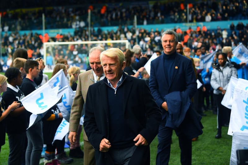 Whites legends Gordan Strachan, Howard Wilkinson and David O'Leary were in attendance.