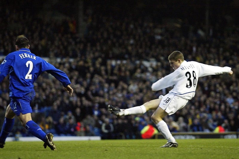 Leeds United academy graduate James Milner scored a memorable goal as a 16-year-old in 2002 against Chelsea in LS11.