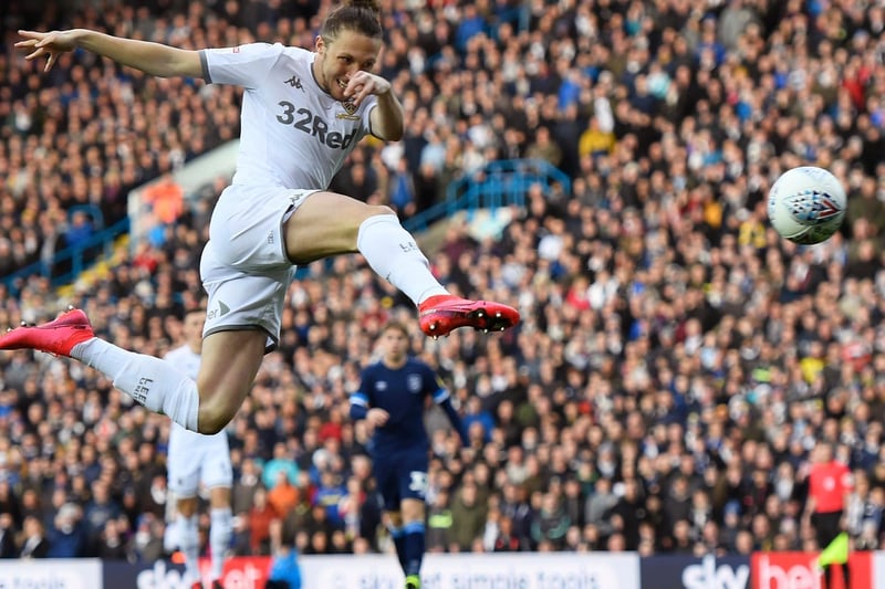 The last time Elland Road was at full capacity... Luke Ayling bagged a stunner in a West Yorkshire derby in March 2020.