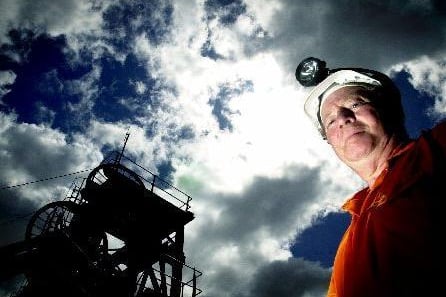Erwin Bottomley Mine Manager and Deputy Director of the National Mining Museum in Wakefield, pictured near the pithead on wednesday 14 May 2003.