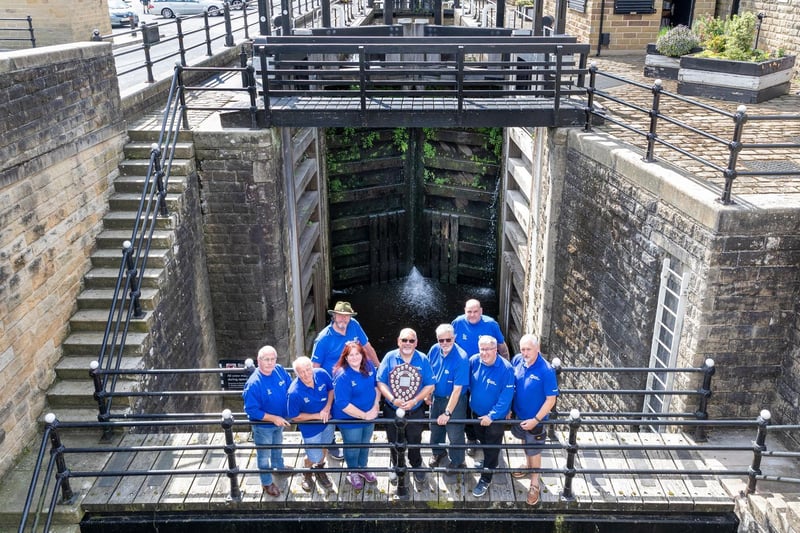 The award winning lock team in Sowerby Bridge