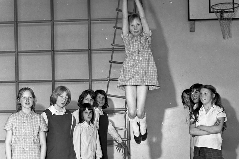 A spotlight on The Deanery High School, Wigan, in 1972