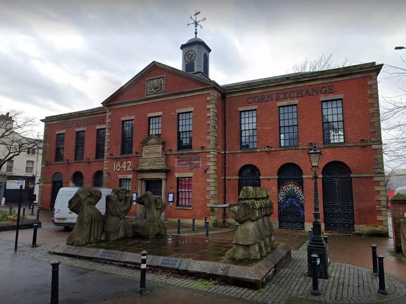 1842 Bar, Exchange Sq, Lune Street, Preston. Well-behaved dogs welcome - and they get a bowl of water.